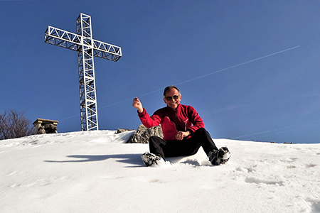 Monte Suchello (1541 m) da Aviatico (1080 m) il 20 febbraio 2019 - FOTOGALLERY